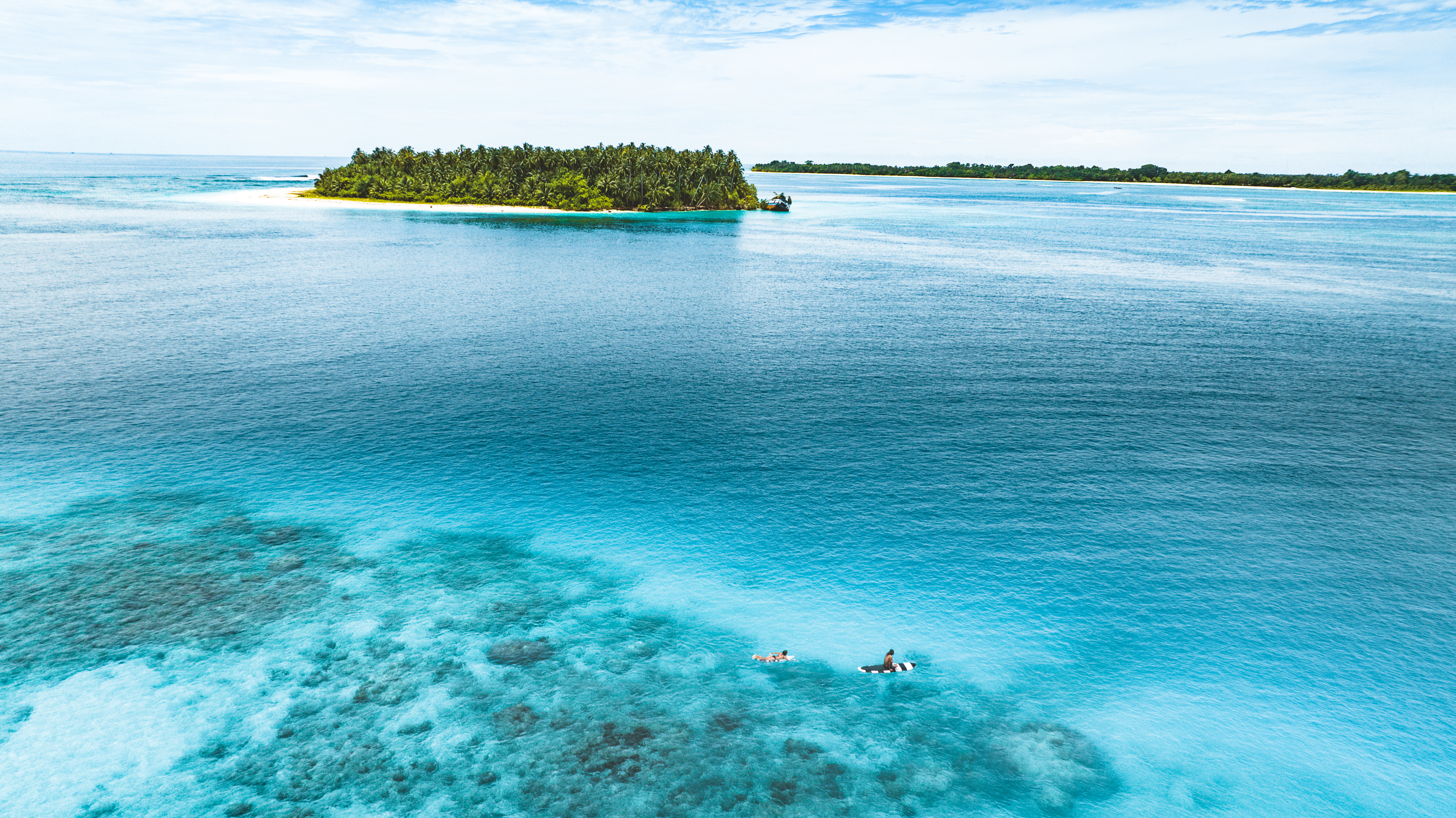 Ocean wave in the Mentawai Islands