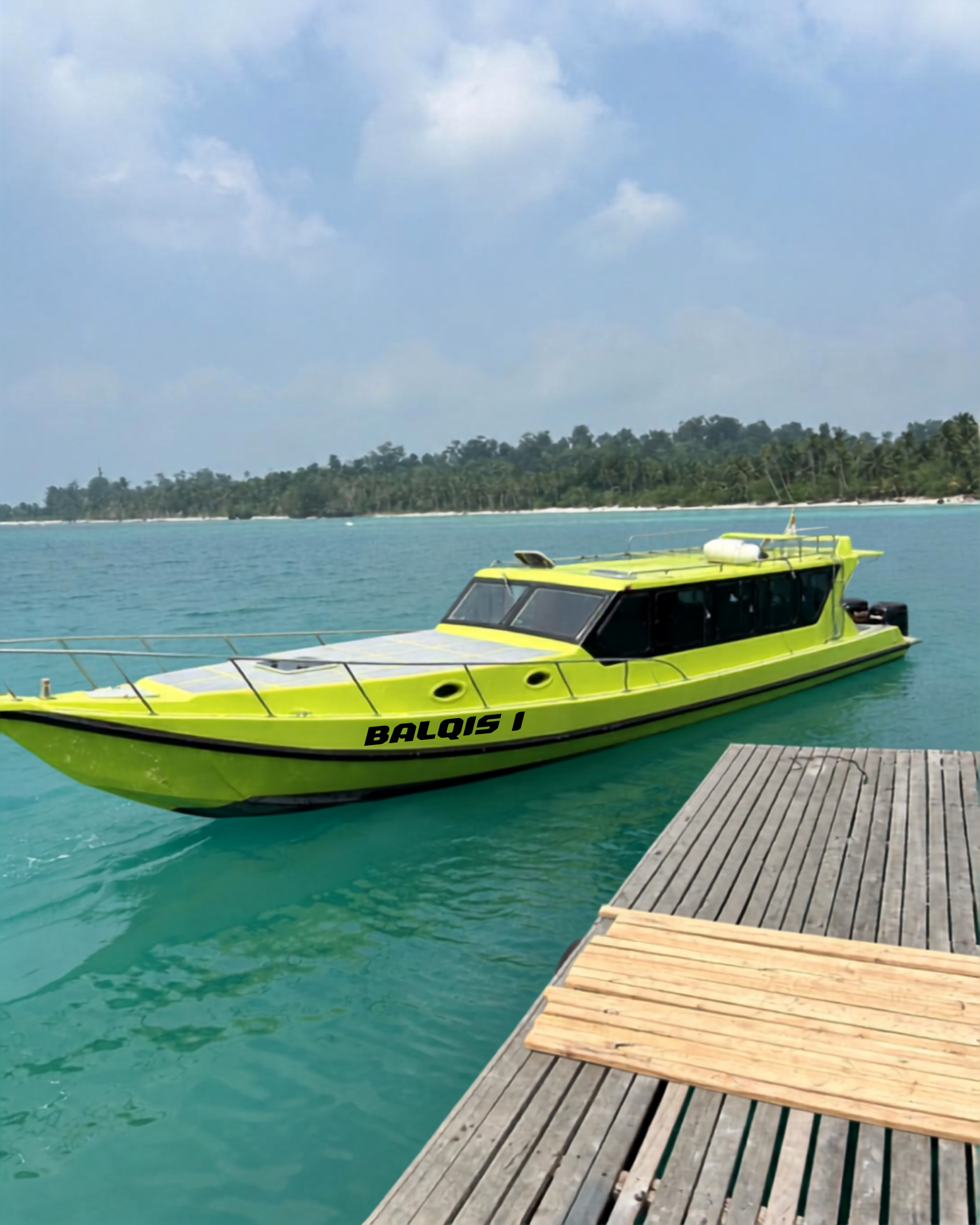 Balqis 17 passenger boat