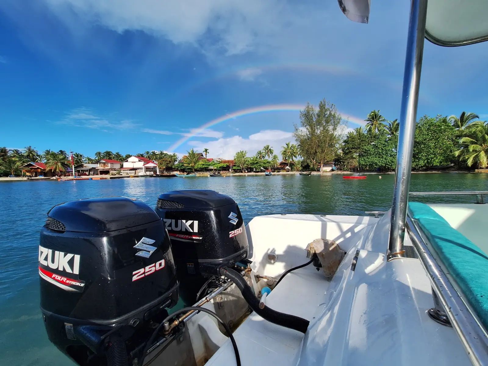 Twin Suzuki 250 HP engines